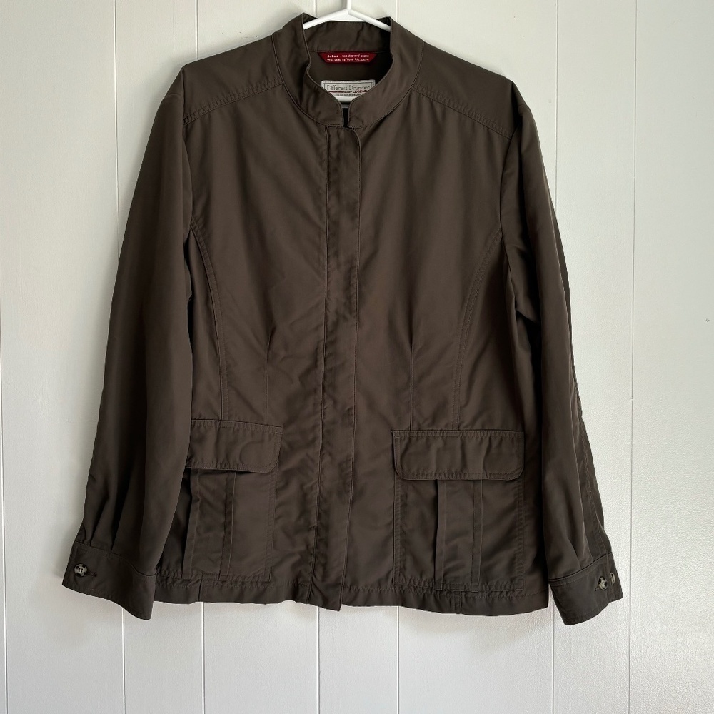 Tilley Endurables different drummer legends ladies grey/green jacket